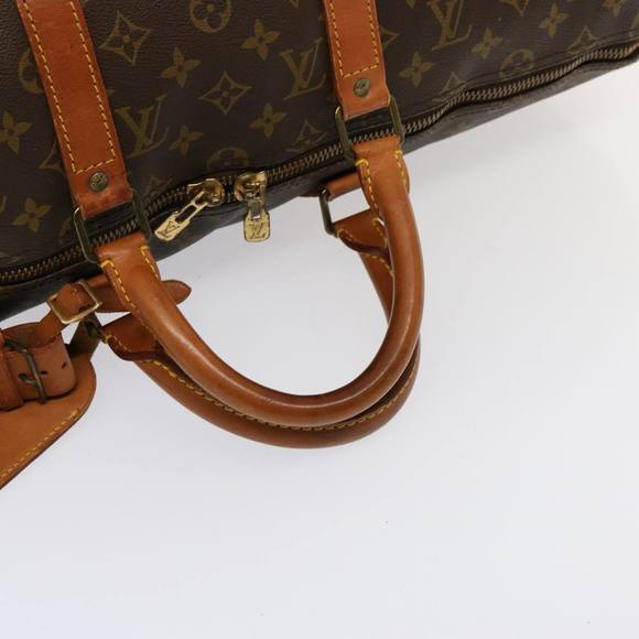 LOUIS VUITTON Monogram Keepall 50 Boston Bag M41426 LV Auth 76552 - Picture 7 of 16
